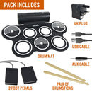 3rd Avenue Roll Up Electronic Drum Kit