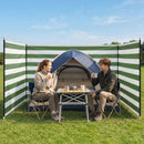 Outsunny Camping Windbreak Portable Wind Blocker Privacy Wall, 540cm x 150cm