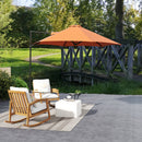 Outsunny 2.5M Offset Roma Patio Umbrella W/ 360° Rotation