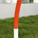 PawHut Dog Agility Equipment Set with 4 PCS Weave Pole, Orange