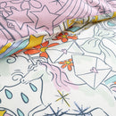 Bedlam Doodle Hobby Duvet Cover Set in Multi