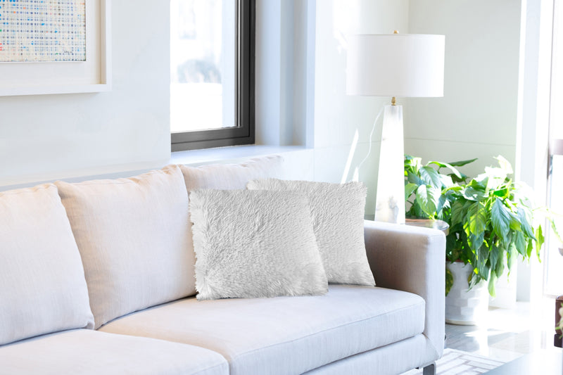 Doux Super Soft Cushion Cover in White