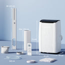 HOMCOM 14000 BTU AC Unit, Portable Air Conditioner With WiFi Control, White