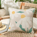 Fusion Daisy Filled Cushion In Natural