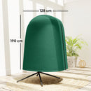 Outsunny Hanging Egg Chair Cover Garden Swing Chair Cover Waterproof, Green