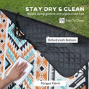 Outsunny Picnic Blanket, Beach Blanket Outdoor Picnic Mat