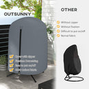 Outsunny Hanging Egg Chair Cover Garden Swing Chair Cover Waterproof