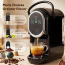 HOMCOM 19 Bar Pod Coffee Machine For Nespresso And Dolce Gusto Capsule
