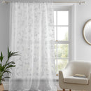 D & D Darnley Voile Panel in White