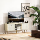 HOMCOM Modern TV Cabinet Stand w/ Shelves & Drawers