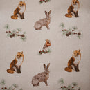 D & D Derwent Check Duvet Cover Set in Natural
