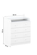 Changing Dresser 800 Shefa Kids, White