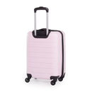 Pierre Cardin Hard Shell Lightweight 4 Wheel Durable Travel Suitcase.