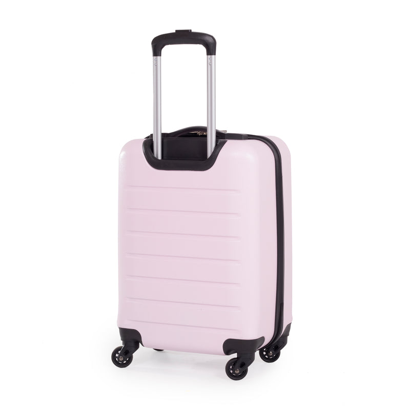 Pierre Cardin Hard Shell Lightweight 4 Wheel Durable Travel Suitcase.