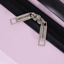 Pierre Cardin Hard Shell Lightweight 4 Wheel Durable Travel Suitcase.
