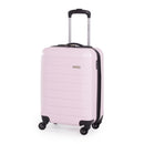 Pierre Cardin Hard Shell Lightweight 4 Wheel Durable Travel Suitcase.
