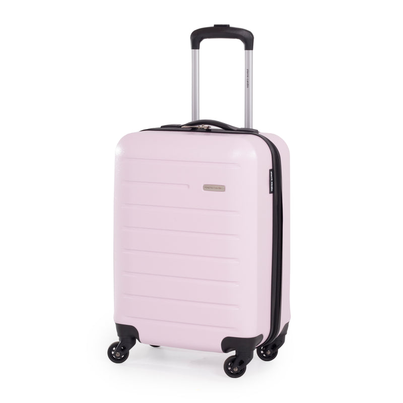 Pierre Cardin Hard Shell Lightweight 4 Wheel Durable Travel Suitcase.