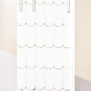 HOMCOM Christmas Advent Calendar - White