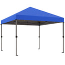 Outsunny 3 X 3(m) Pop Up Gazebo, Instant Shelter With 1-Button Push - Blue/Grey/Green/White
