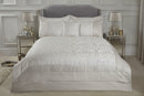 Eden - Embellished Jacquard Quilted Bedspread Set in Cream