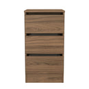 Crosby 3 Piece Bedroom  Pack (Wardrobe, Chest & Bedside) in Carini Walnut