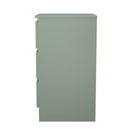Crosby 3 Piece Bedroom  Pack (Wardrobe, Chest & Bedside) in Reed Green