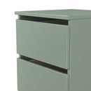 Crosby 3 Piece Bedroom  Pack (Wardrobe, Chest & Bedside) in Reed Green