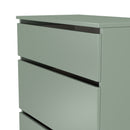 Crosby 3 Piece Bedroom  Pack (Wardrobe, Chest & Bedside) in Reed Green