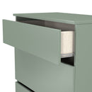 Crosby 3 Piece Bedroom  Pack (Wardrobe, Chest & Bedside) in Reed Green