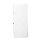 Crosby 3 Piece Bedroom  Pack (Wardrobe, Chest & Bedside) in White Matt