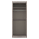 Crosby 3 Piece Bedroom  Pack (Wardrobe, Chest & Bedside) in Grey Oak
