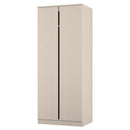 Crosby 3 Piece Bedroom  Pack (Wardrobe, Chest & Bedside) in Kashmir Ash