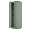 Crosby 3 Piece Bedroom  Pack (Wardrobe, Chest & Bedside) in Reed Green