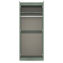 Crosby 3 Piece Bedroom  Pack (Wardrobe, Chest & Bedside) in Reed Green
