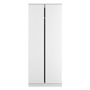 Crosby 3 Piece Bedroom  Pack (Wardrobe, Chest & Bedside) in White Matt