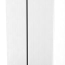 Crosby 3 Piece Bedroom  Pack (Wardrobe, Chest & Bedside) in White Matt