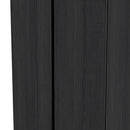Crosby 3 Piece Bedroom  Pack (Wardrobe, Chest & Bedside) in Black Ash