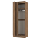 Crosby 3 Piece Bedroom  Pack (Wardrobe, Chest & Bedside) in Carini Walnut