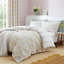 D & D Edith Duvet Cover Set in Lilac