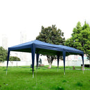 Outsunny 3 x 6m Garden Pop Up Gazebo Height Adjustable Marquee Party Tent Wedding Water Resistant Awning Canopy With free Storage Bag Blue 671 global ratings