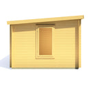 Elm Log Cabin With Storage