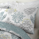 D & D Emily Duvet Cover Set in Duck Egg