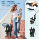 AIYAPLAY Travel Stroller with Easy Folding, Lightweight Pushchair