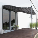 Outsunny  Awning   3m x 3m - Grey