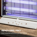 Outsunny 20W Mosquito Killer Electric Insect Fly Pest Control, Silver