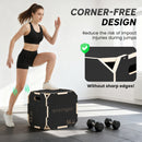 SPORTNOW Non-Slip Plyo Box, Corner-free Wooden Jump Box