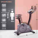 TopSports Exercise Bike Ergometer ET 6 With Kinomap, Incl. Heart Rate Receiver