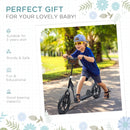 HOMCOM Teen Push Scooter -  Black