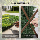 Outsunny Artificial Grass Wall Panel, Greenery Wall, 100x100 cm, Green