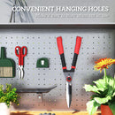 Outsunny Garden Shears, 63.5 cm Hedge Shears with Razor-Sharp Blades